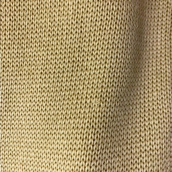 Vintage White Ram Tan Brown Fair Isle Virgin Wool Knit Button Up Cardigan M - Picture 6 of 16